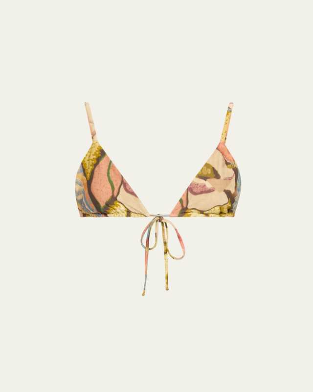 Sanderling Rowe String Triangle Bikini Top